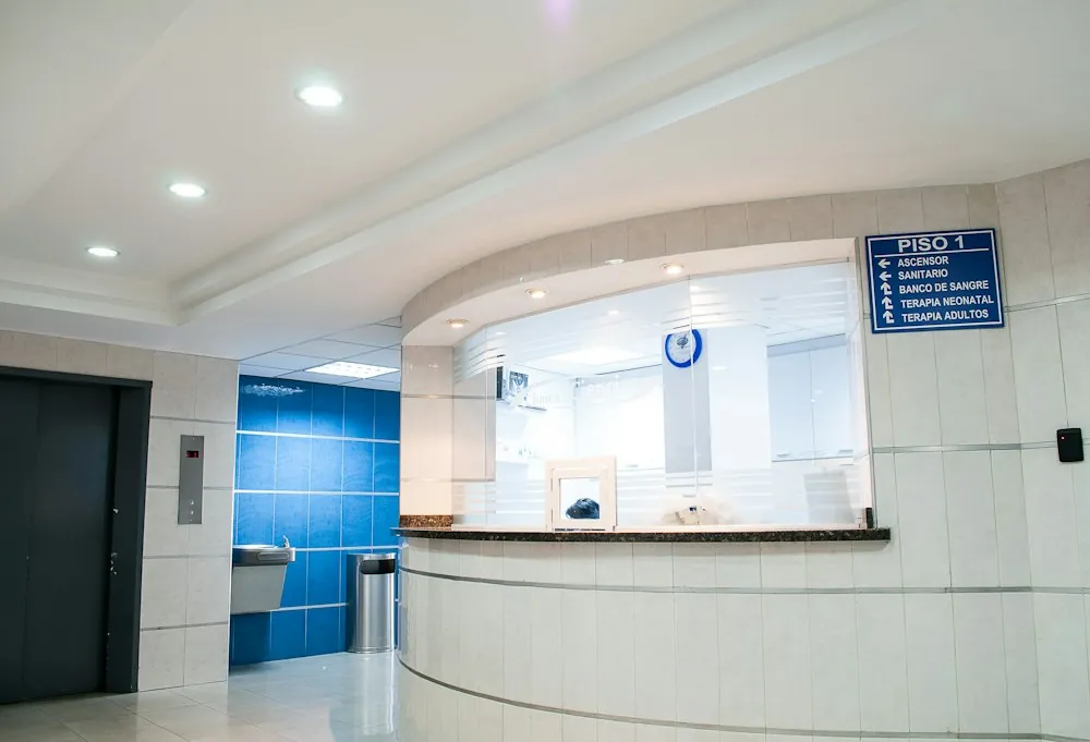 Bright, welcoming clinic reception